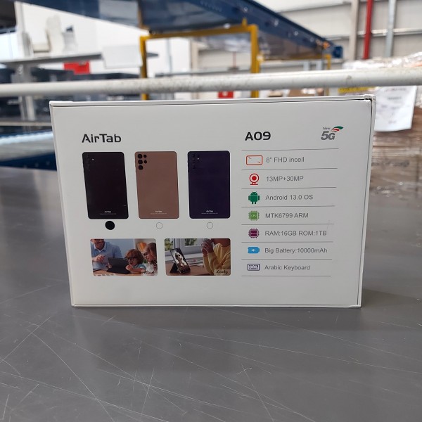 تابلت Air Tap Max 8 inch ضمان عام بكيبورد بلوتوث مجموعة هدايا