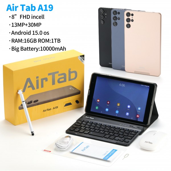 Air Tab A19 Ram 16GB Rom 1TB تابلت