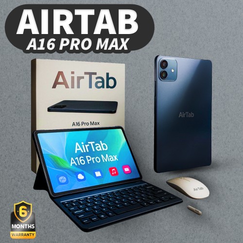 تابلت اير تاب A16 Pro Max بزود بكيبورد وماوس مساحة 1 تيرا