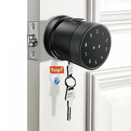 مقبض الباب الذكى بالباسورد