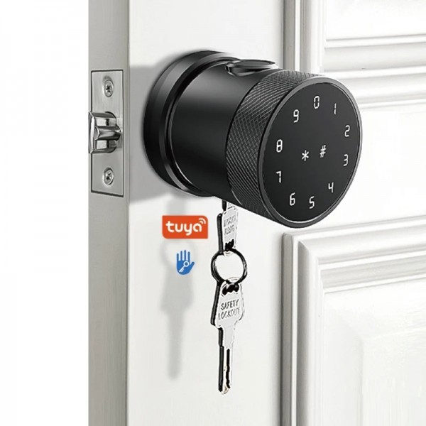 مقبض الباب الذكى بالباسورد