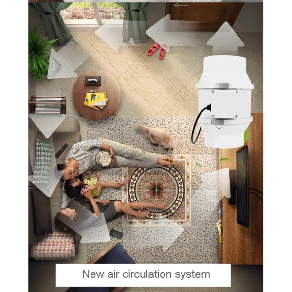 System Exhaust Air for Bathroom Kitchen شفاط ونظام تهوية مختلط