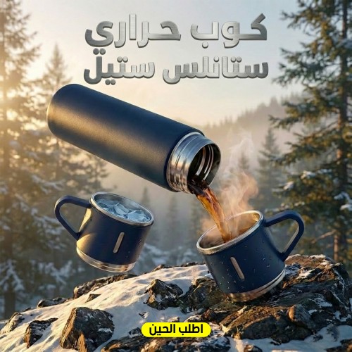 كوب حراري للأعمال 1 قطعة 304 من الاستانلس المقاوم للصدأ