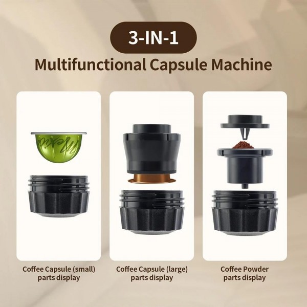 Cyber Coffee Grinding Machine ماكينة قهوة محمولة لاسيلكية