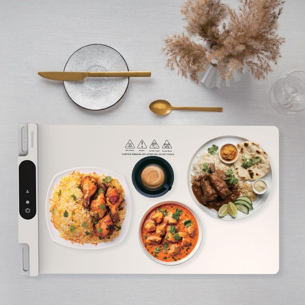 صينية تسخين الطعام الكهربائية