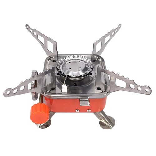عرض 2 سخان الرحلات ١ شغلة Portable Camping Stove