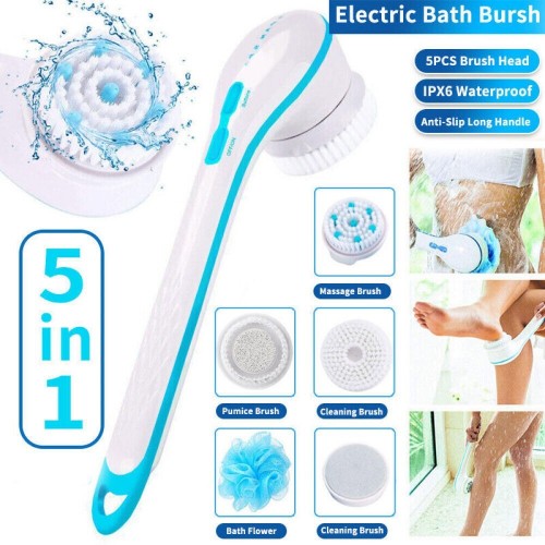 فرشاة استحمام كهربائية قابلة لإعادة الشحن