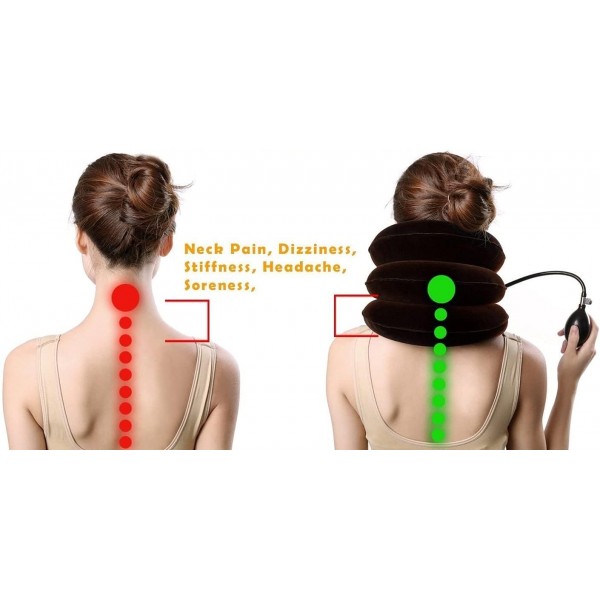 Neck Traction Device وسادة الرقبة الهوائية