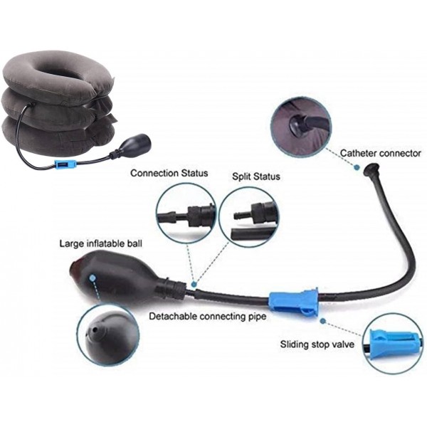 Neck Traction Device وسادة الرقبة الهوائية