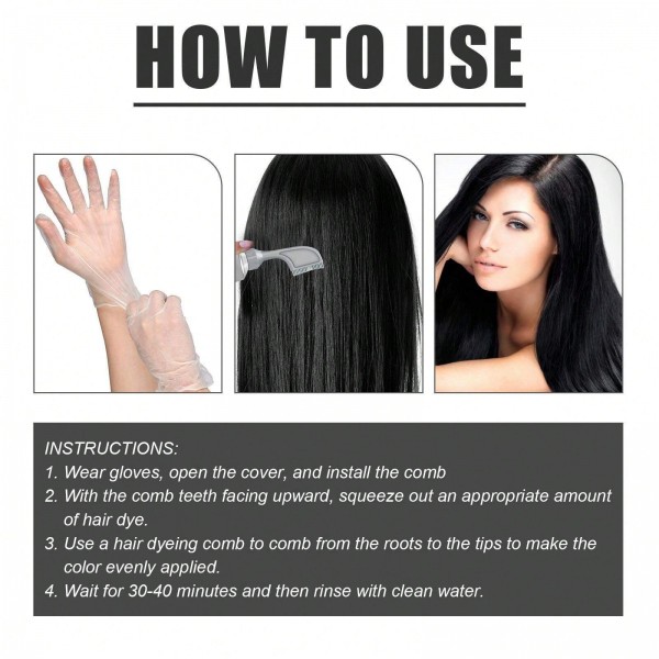 كريم صبغ الشعر بالفاكهة الطبيعية أسود