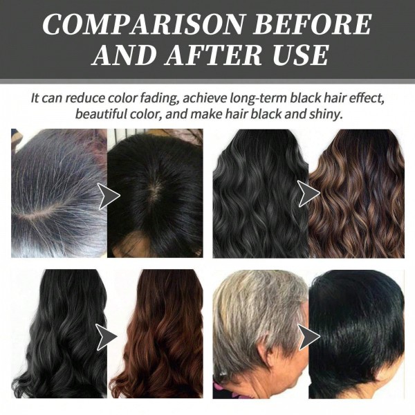 كريم صبغ الشعر بالفاكهة الطبيعية أسود