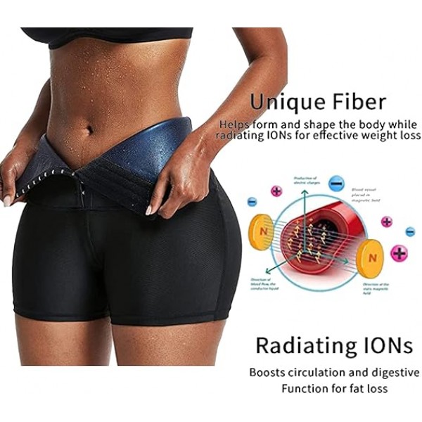 شورت ساونا للنساء لشد الجسم