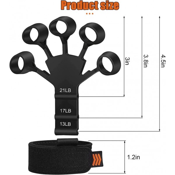 عرض 2 قطعة Finger Strengthener مقوي الاصابع و الاعصاب