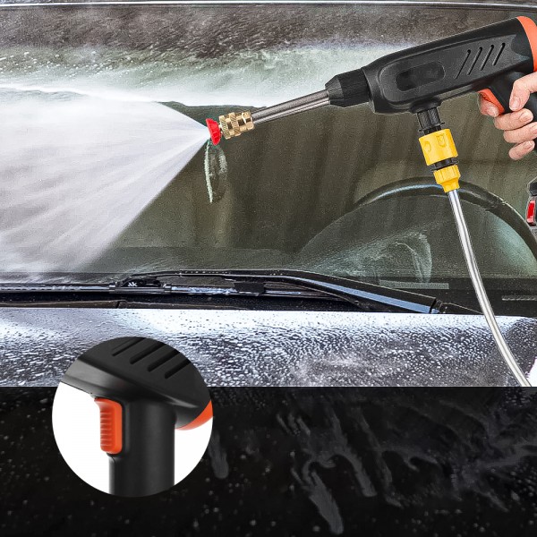 مسدس الغسيل السيارة بالفوم بطارية 48