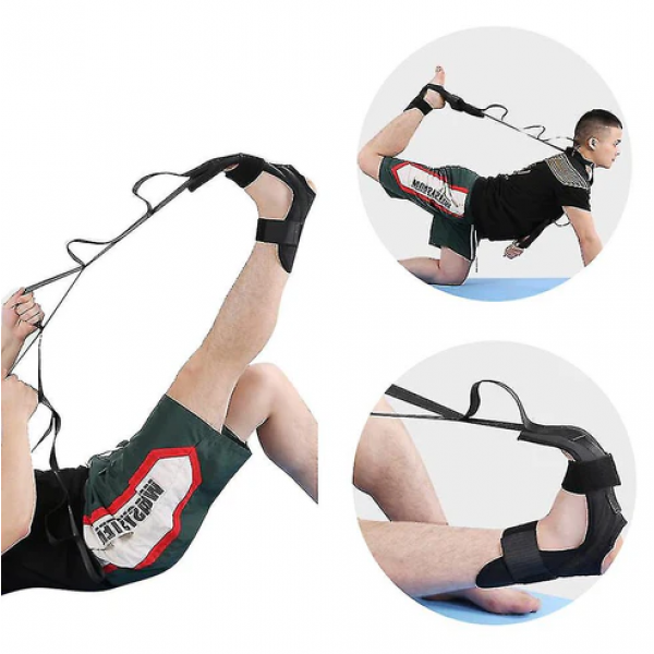 1 حزام تمدد القدم والساق لليوغا